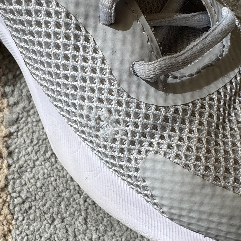 Under Armour white with Red and Blue Athletic Shoes - Picture 4 of 7